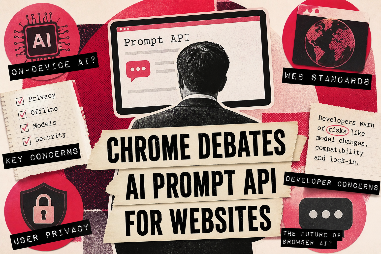 Chromium Prompt API discussion about browser-native AI models